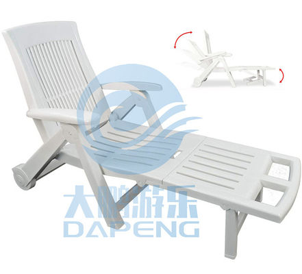 قیمت خوب Folding Chaise Recliner Chair Outdoor Portable For Hotel Beach Resort Pool آنلاین
