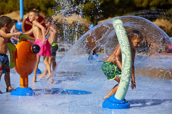 قیمت خوب Outdoor Fountain Water Splash Pad 1.2M Fade Erosion Resistant Stainless Steel آنلاین