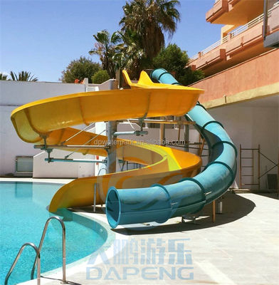 قیمت خوب 10 PSI Swimming Pool Water Slide Fiberglass Commercial Water Play Equipment آنلاین