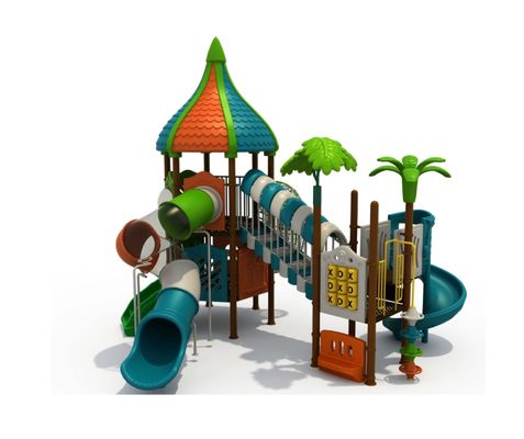 قیمت خوب OEM Outdoor Playground Water Play Equipment Plastic Slide for Kids آنلاین