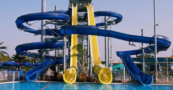 قیمت خوب OEM Adults Fiberglass Big Water Slides for Commercial Water Amusement Park آنلاین