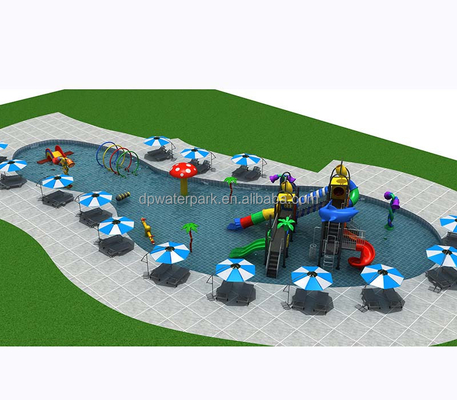 قیمت خوب Water Play Equipment Manufacturer Customized 350SQM Children Aqua Park Design for Hotel and Resort آنلاین