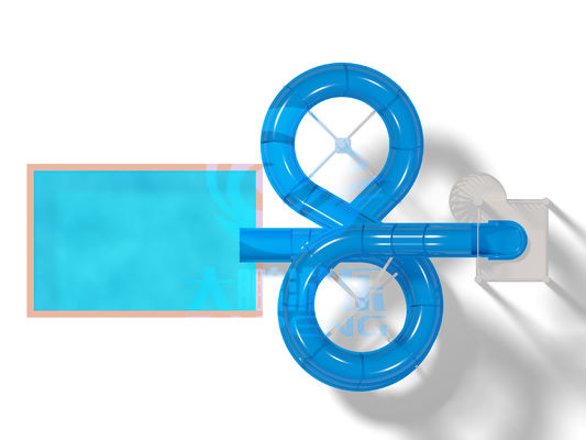 قیمت خوب 6m Height Commercial Water Slide with >150 Person Capacity and 30-60 Days Delivery آنلاین