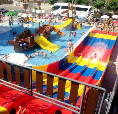 قیمت خوب Water Park Manufacturer Fiberglass Swimming Pool Slides Project Popular Commercial Aqua Park Water Slides For Sales آنلاین
