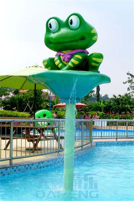قیمت خوب Kids Aqua Park Equipment Water Squirting Animals Standing On A Pole آنلاین