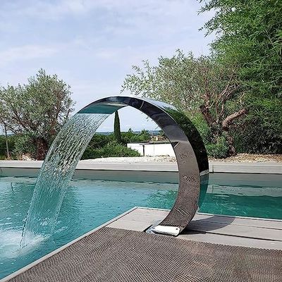 لوازم جانبی استخر شنا از فولاد ضد زنگ تجهیزات سر SPA فواره های ماساژ آبشار 25m3/h