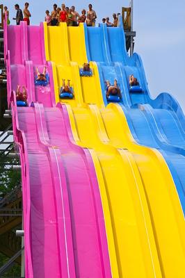 استخر شنا فایبرگلاس سرسره آبی تفریحی سرعت بالا خانواده برای پارک آبی بازی های آبی