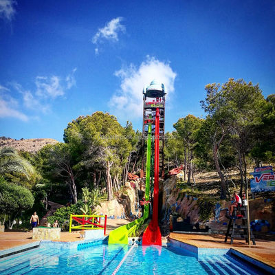 قیمت خوب Commercial Fiberglass Water Slide for Resort and Hotel with 12 Years Service Life Suitable for Children and Adults آنلاین