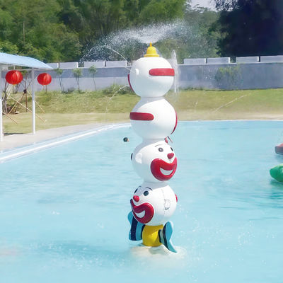 کیفیت Commercial Water Splash Pad For Residential Areas Fiberglass Water Play Features And Equipment Customize Designed Children'S Pool کارخانه