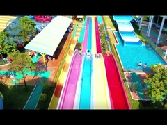 پارک آبي تجاري اسلايد فايبرگلاس سفارشي، تجهیزات پارک آبي براي فروش، اسلايد فايبرگلاس بزرگ