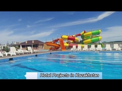 ضد ماوراء بنفش محو استخر شنا آب اسلاید فیبرگلاس رنگارنگ آب اسلاید، فیبرگلاس اسلاید