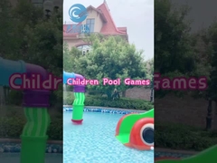 پارک آبی تجاری مجموعه آب پاش، آب پاش فیبرگلاس برای بچه ها، اسلاید فیبرگلاس مینی