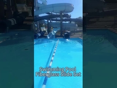 تجارت کودکان تفریح پارک آبی بازی های اسلاید، استخر شنا اسلاید آبی