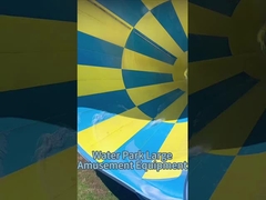 ضد اشعه ی UV 14 متری آب پارک اسلایدی اسپلش کویل تجاری و اسلایدی تورنادو